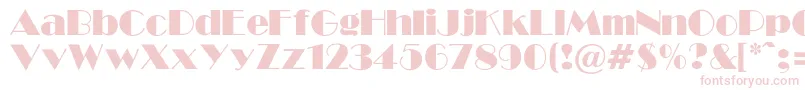 GabroadwayNormal Font – Pink Fonts