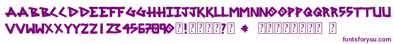 SrgMarker Font – Purple Fonts