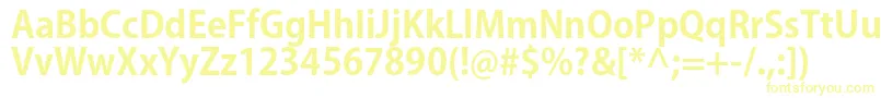 KozgoproBold Font – Yellow Fonts