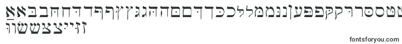 Hebrewbasic-Schriftart – Schriften für Autocad