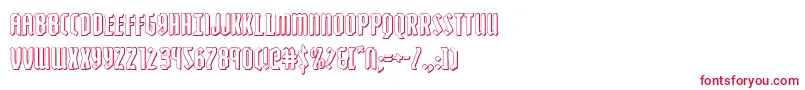 Zollern3D Font – Red Fonts