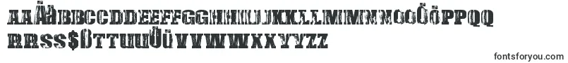 DamagedSerif Font – German Fonts