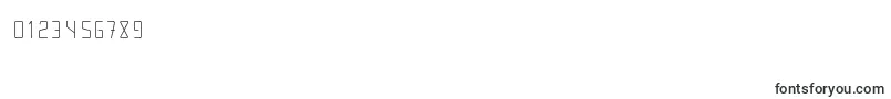 MartiensoThin Font – Fonts for Numbers and Digits