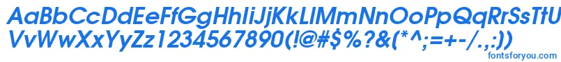 AvalancheBoldItalic Font – Blue Fonts