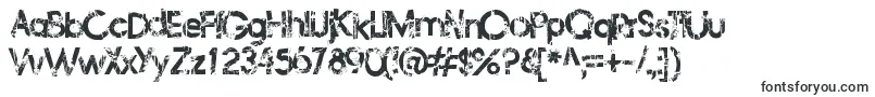 Frailbedazzled-Schriftart – Schriften für Adobe Acrobat