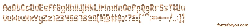 EenvoudigeBatik Font – Brown Fonts