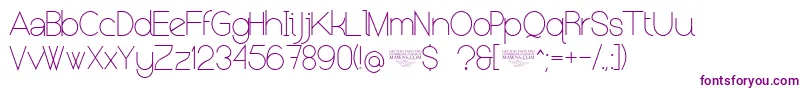 NolicenseKeraterultralight Font – Purple Fonts