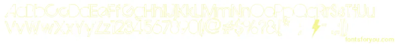 TheMapleOrigins Font – Yellow Fonts on White Background