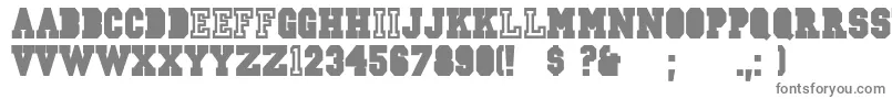 Шрифт CsdJerseyNorm – серые шрифты