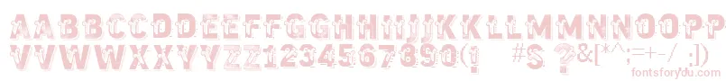 Vtkstrutagem-Schriftart – Rosa Schriften