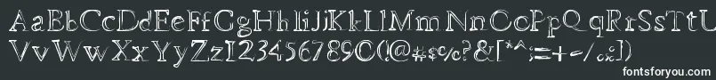 DheMysteriFull Font – White Fonts