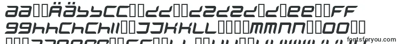 Шрифт PhantomItalic – словацкие шрифты