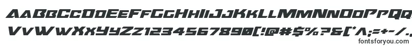Шрифт Oceanicdriftexpandital – промышленные шрифты
