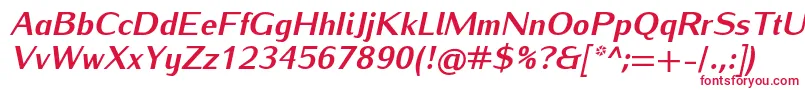 Fonte IwonaheavyItalic – fontes vermelhas