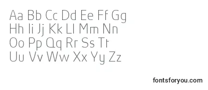 Review of the AbsolutProThinReduced Font