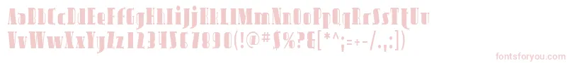 Sfavondalecond Font – Pink Fonts on White Background