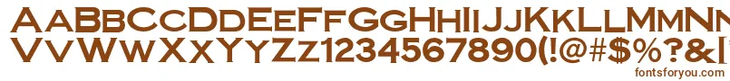 SteelplategothicboldNormal Font – Brown Fonts