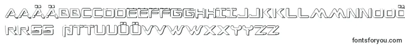 Шрифт War Eagle 3D – немецкие шрифты