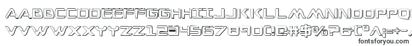 War Eagle 3D Font – Vector Fonts