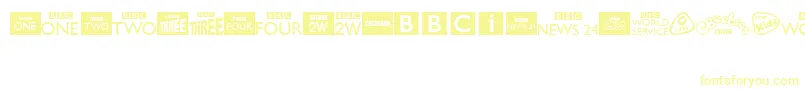 BbcTvChannelLogos Font – Yellow Fonts