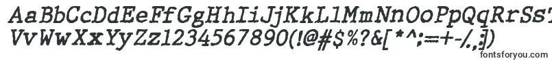 Wbxgti-fontti – Serifeillä varustetut fontit