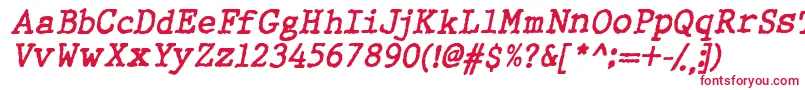 Wbxgti Font – Red Fonts