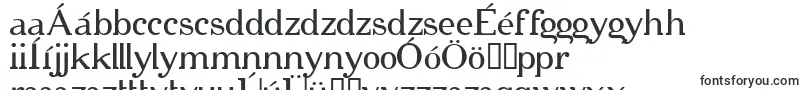 Cipher ffy-Schriftart – ungarische Schriften