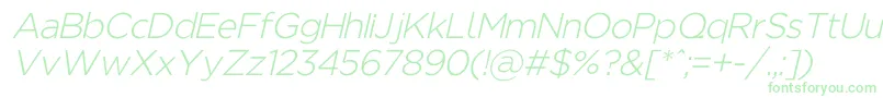 Regencielightobl Font – Green Fonts