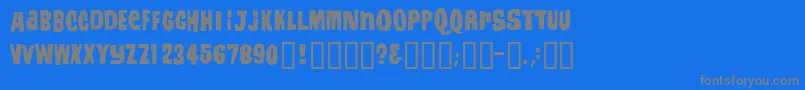 Подробнее о шрифте Irwinallen Шрифт Irwinallen – серые шрифты на синем фоне