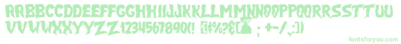 JmhSelectTerror Font – Green Fonts