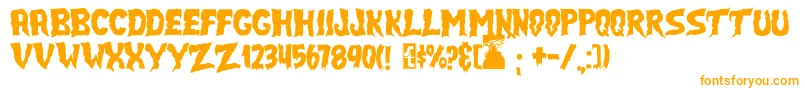 JmhSelectTerror Font – Orange Fonts