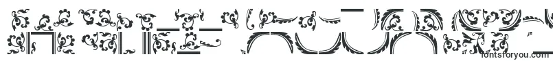 Ornamentstwossk-Schriftart – Schriftarten, die mit O beginnen