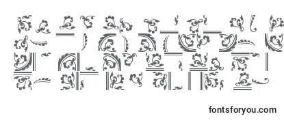 Обзор шрифта Ornamentstwossk