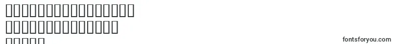 フォントOltimead2 – クルド語の文字