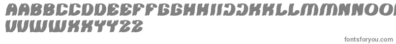 フォントTshirt – 白い背景に灰色の文字