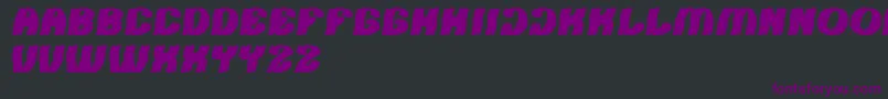 Tshirt-Schriftart – Violette Schriften auf schwarzem Hintergrund