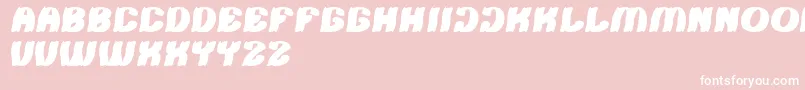 Шрифт Tshirt – белые шрифты на розовом фоне