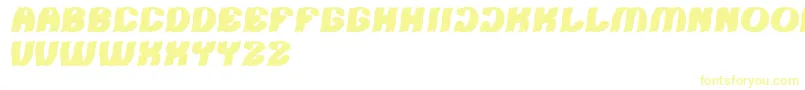 Шрифт Tshirt – жёлтые шрифты