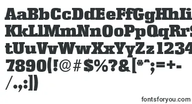EnschedeserialBlackRegular font – Fonts For Memes