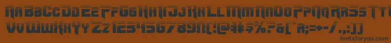More about Omegaforcetwo12 Font Omegaforcetwo12 Font – Black Fonts on Brown Background
