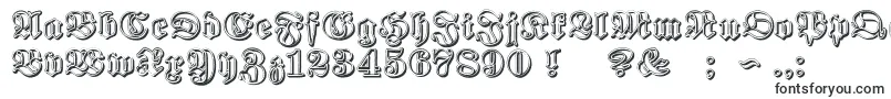 Шрифт ProclamateRibbonHeavy – шрифты, начинающиеся на P