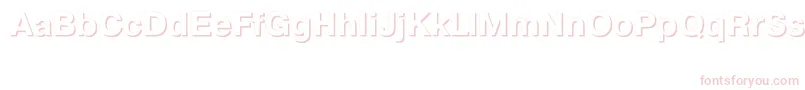 PragmaticashadowcttBold-Schriftart – Rosa Schriften