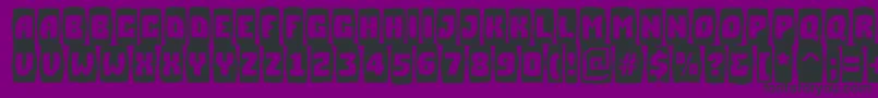 ASimplercmbrkBold Font – Black Fonts on Purple Background