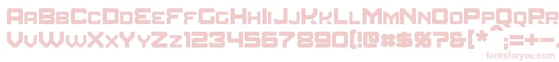 Amuro Font – Pink Fonts on White Background