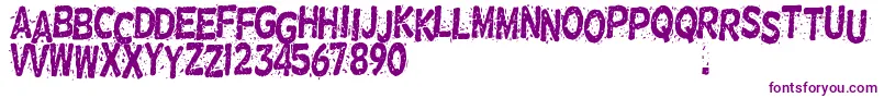 Police NervousRex – polices violettes