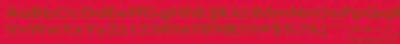 Подробнее о шрифте Bogstand Шрифт Bogstand – коричневые шрифты на красном фоне