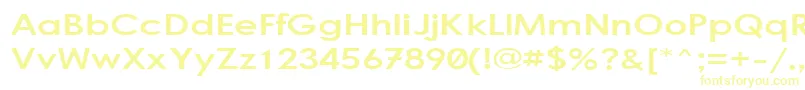 Bogstand Font – Yellow Fonts