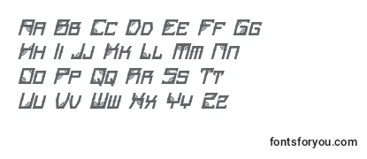 SteamwheelItalic Font