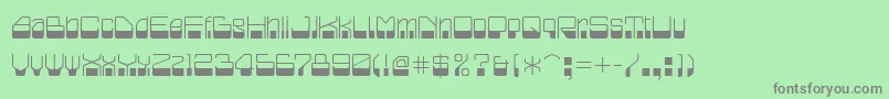 More about Blazium Font Blazium Font – Gray Fonts on Green Background