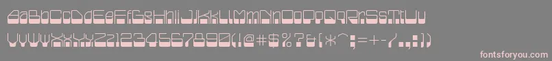 More about Blazium Font Blazium Font – Pink Fonts on Gray Background